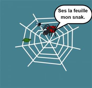 Ses la feuille mon snak.